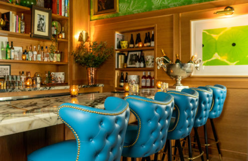 Palm Springs’ Bar Cecil revels in its maximalist ‘dandy’ interiors