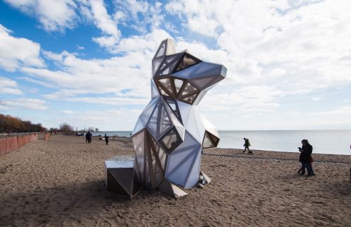 Toronto’s lakefront hosts pop-up pavilions that brighten the spring